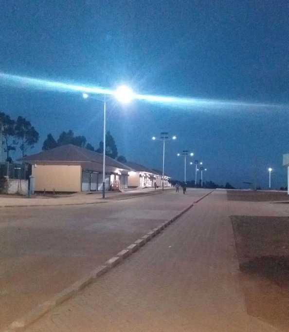 临海市非洲科特迪瓦太阳能路灯工程